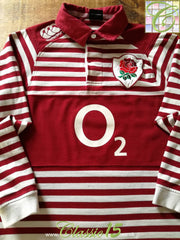 2013/14 England Away Rugby Shirt. (S)