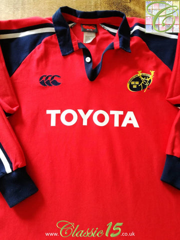 2004/05 Munster Home Rugby Shirt. (XXL)