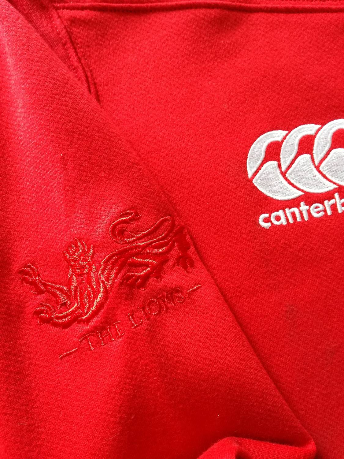 2017 British & Irish Lions Vapodri Rugby Shirt. (M)