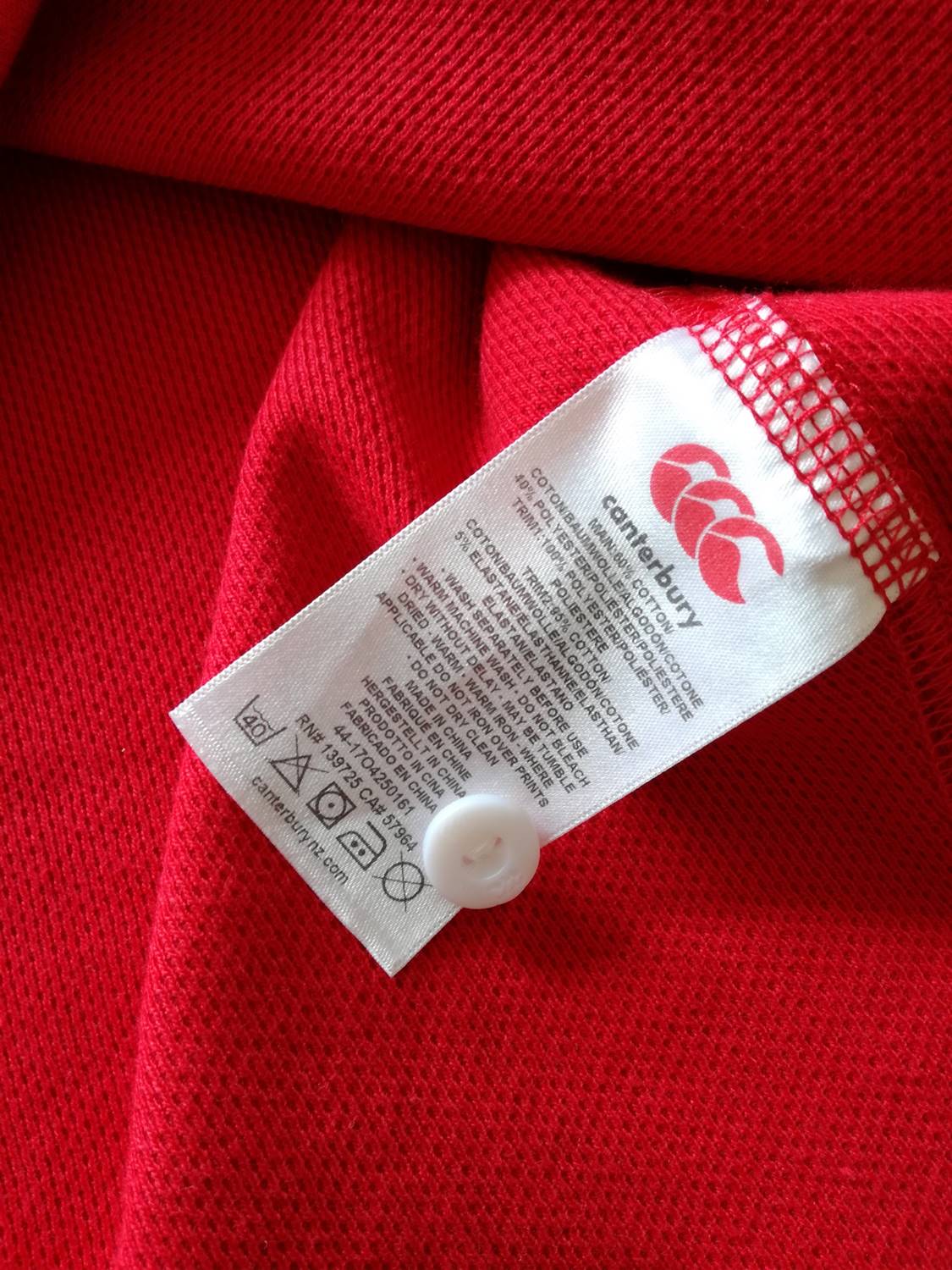 2017 British & Irish Lions Vapodri Rugby Shirt. (M)