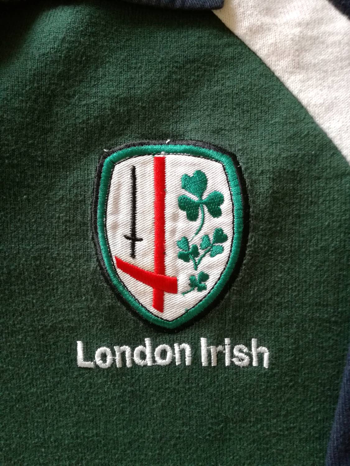 2003/04 London Irish Home Rugby Shirt (L)