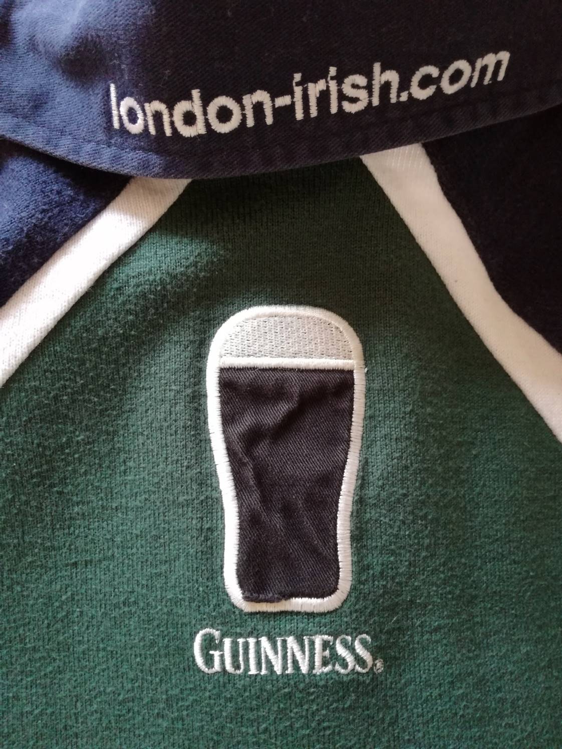 2003/04 London Irish Home Rugby Shirt (L)