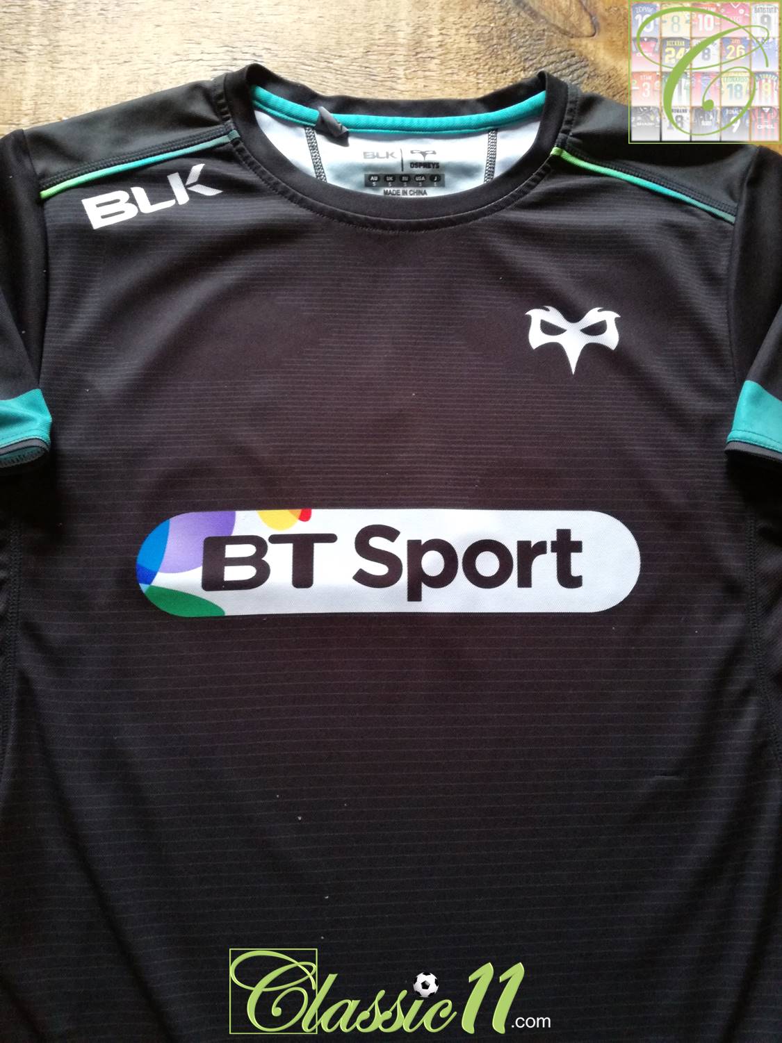 2016/17 Ospreys Home Basic Rugby Shirt (M)