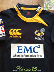 2009/10 London Wasps Home Player Issue Rugby Shirt (M)