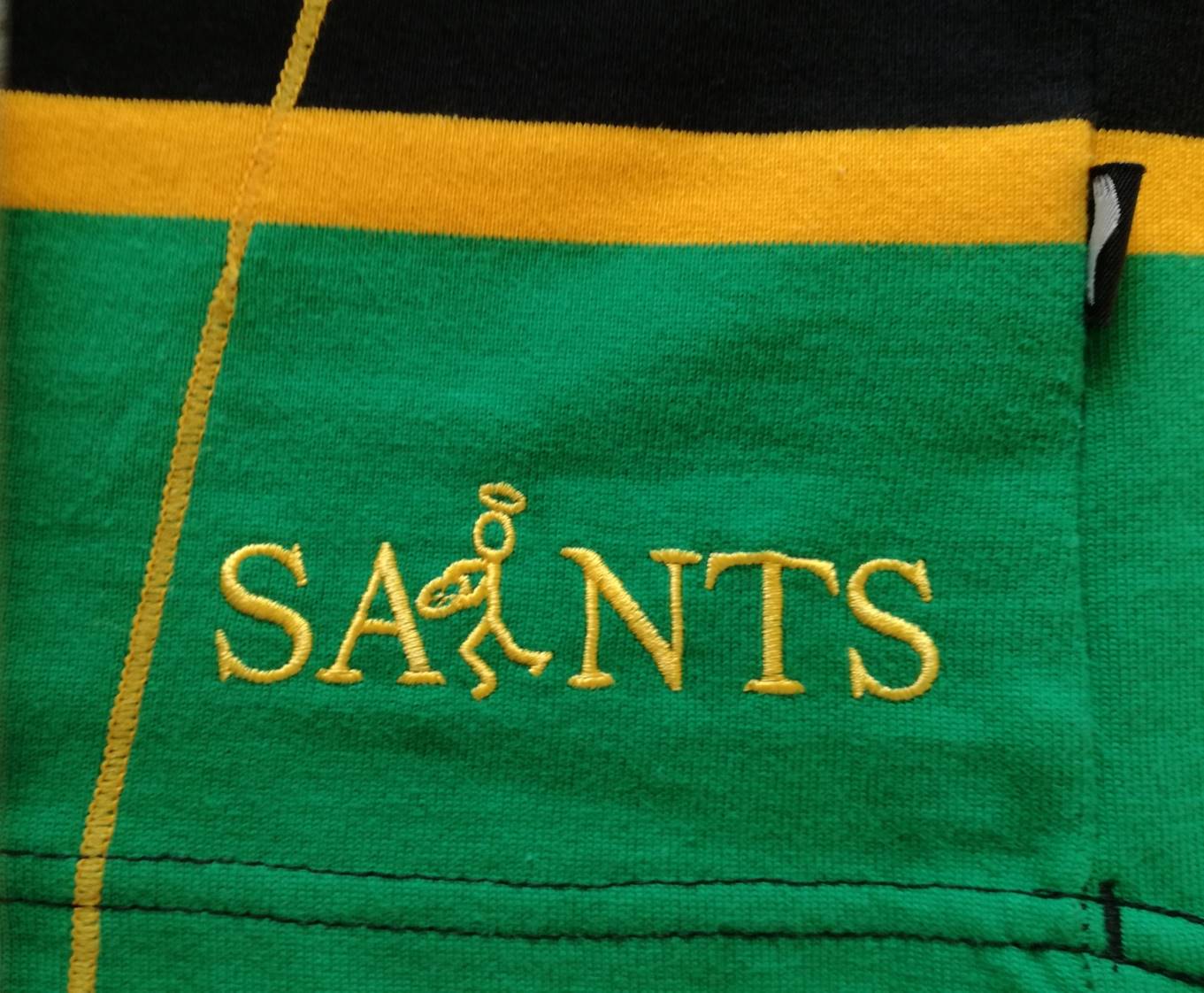 2012/13 Northampton Saints Home Rugby Shirt. (S)