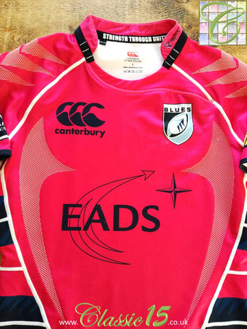 2010/11 Cardiff Blues Away Player Specification Rugby Shirt (L)