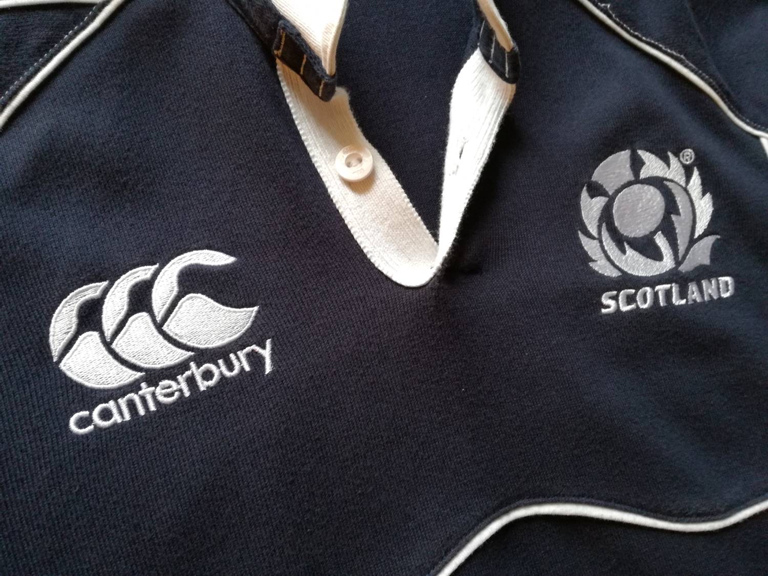 2007/08 Scotland Home Rugby Shirt. (M)