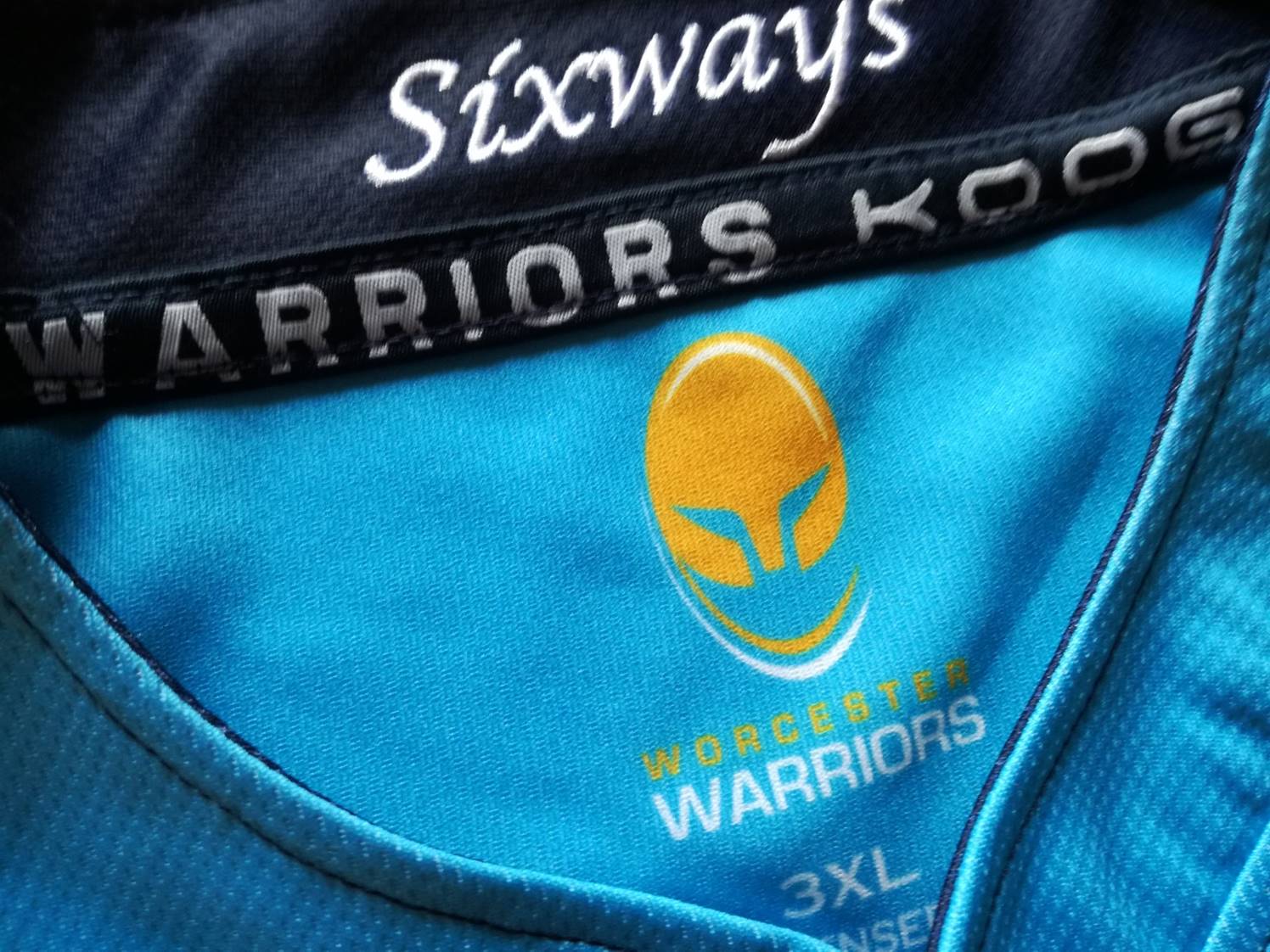 2014/15 Worcester Warriors Away Rugby Shirt (3XL)