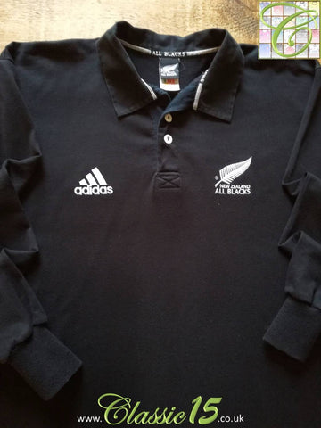 2002/03 New Zealand Home Rugby Shirt. (XL)
