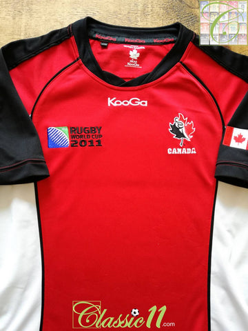 2011 Canada Home World Cup Rugby Shirt