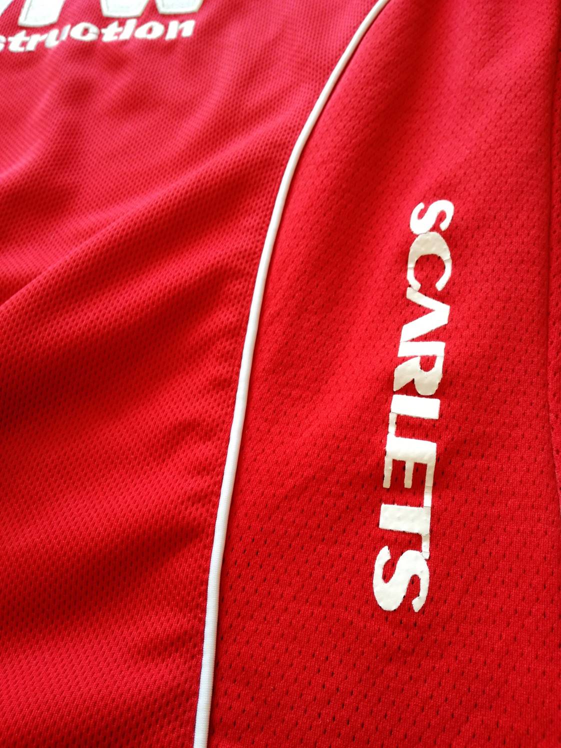 2007/08 Scarlets Home Rugby Shirt (L)