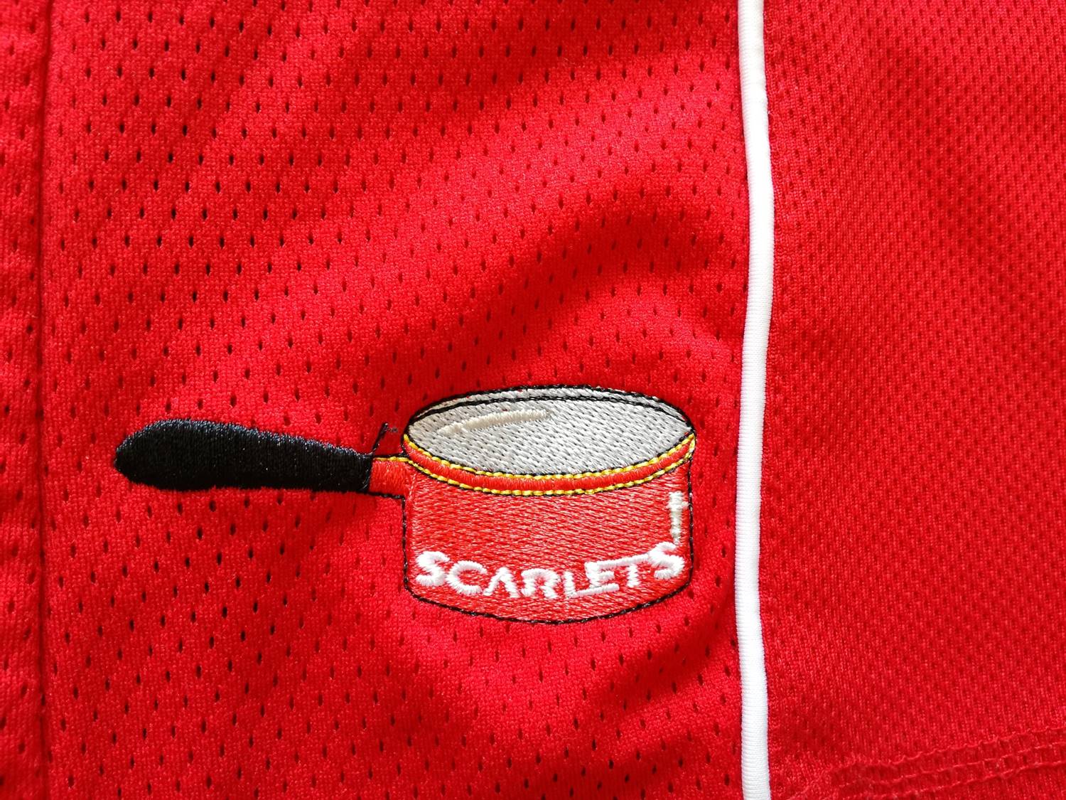 2007/08 Scarlets Home Rugby Shirt (L)