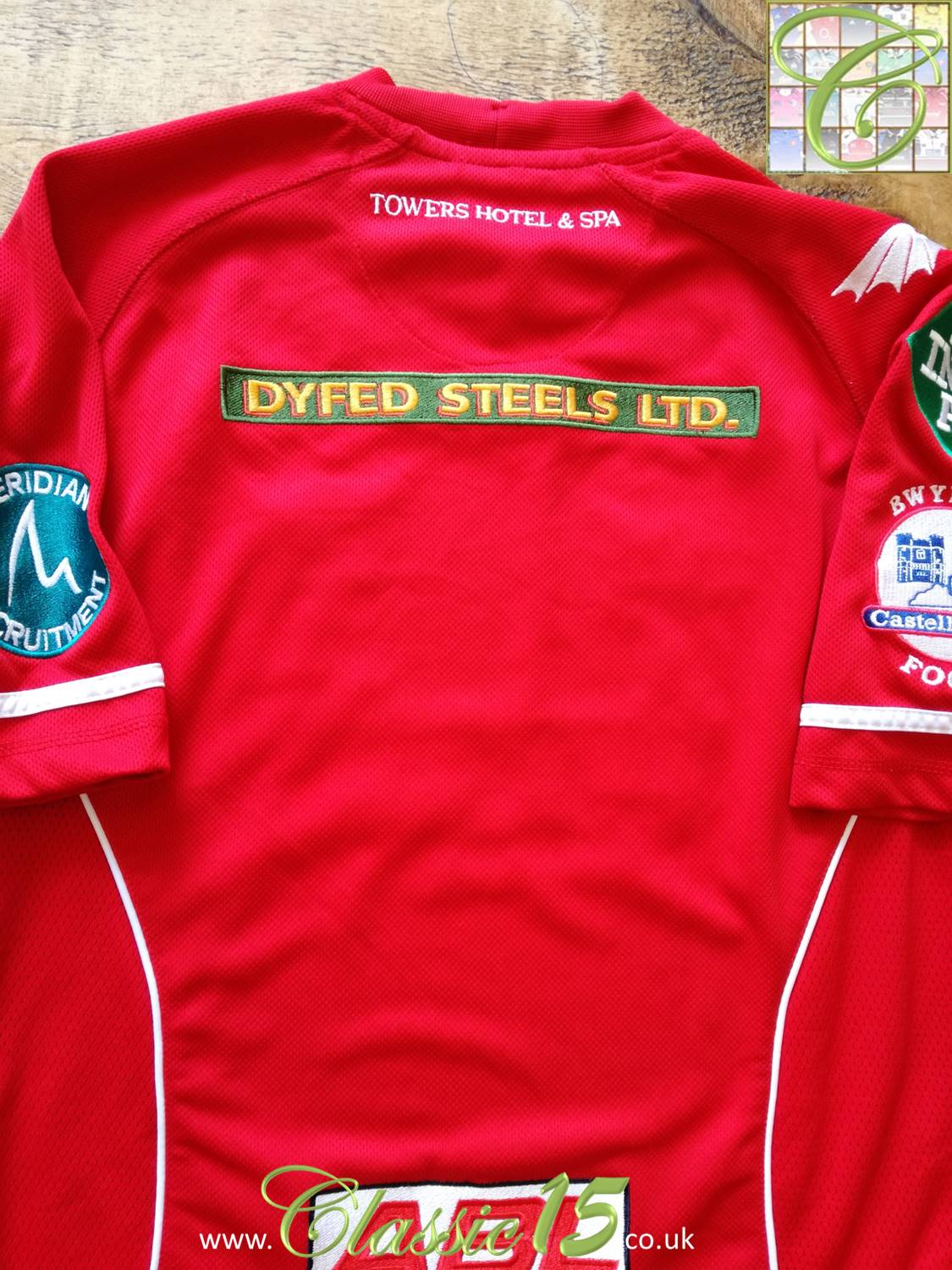 2007/08 Scarlets Home Rugby Shirt (L)