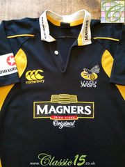 2007/08 London Wasps Home Rugby Shirt (S)