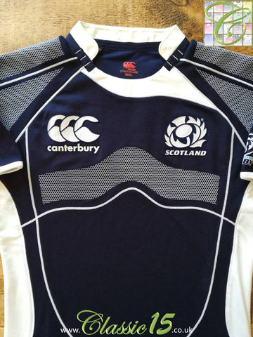 2007/08 Scotland Home Player Issue Rugby Shirt