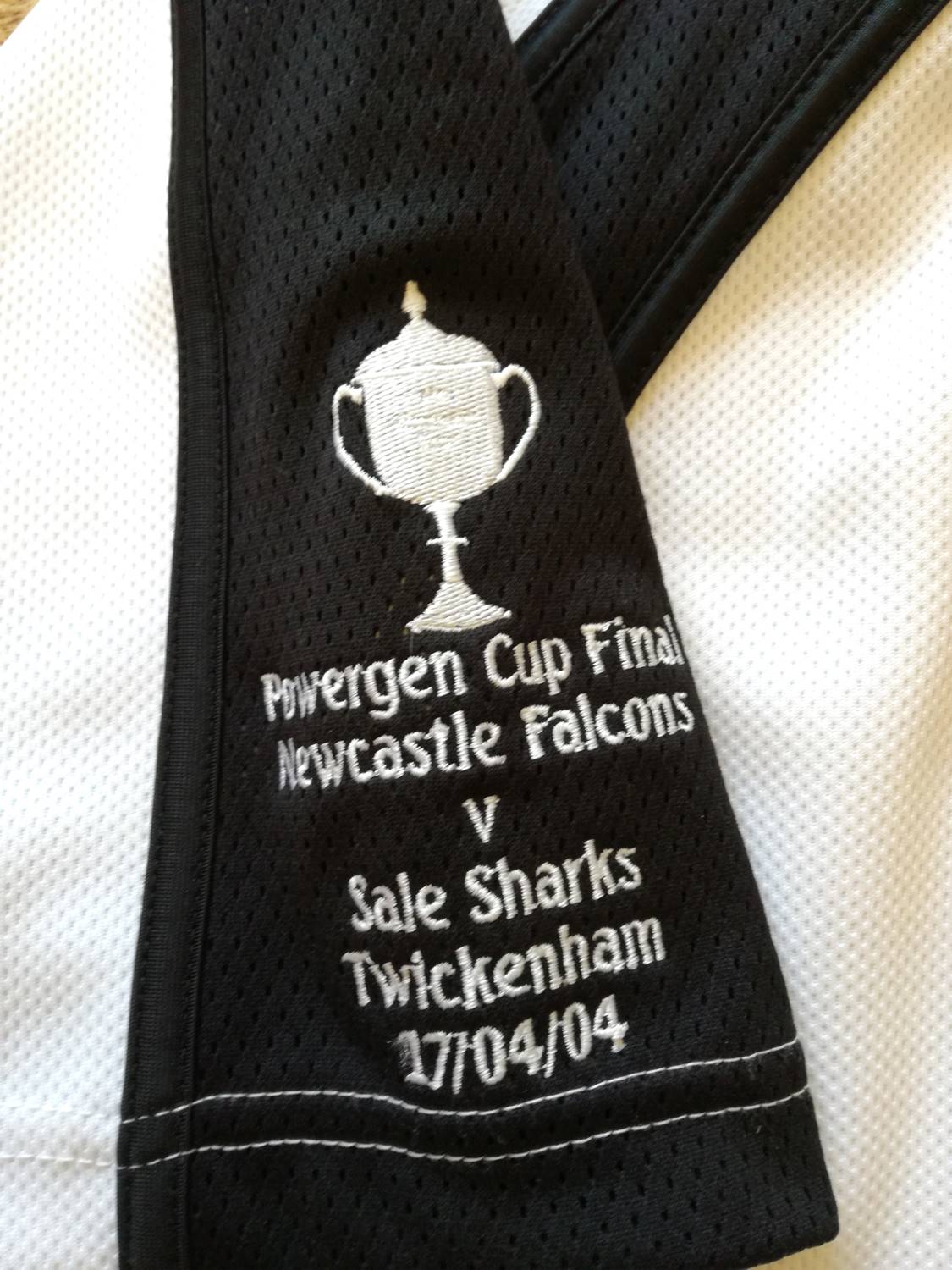 2004/05 Newcastle Falcons Away Powergen Cup Final Rugby Shirt (XXL)