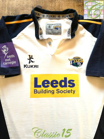 2005/06 Leeds Tykes Home Rugby Shirt (S)