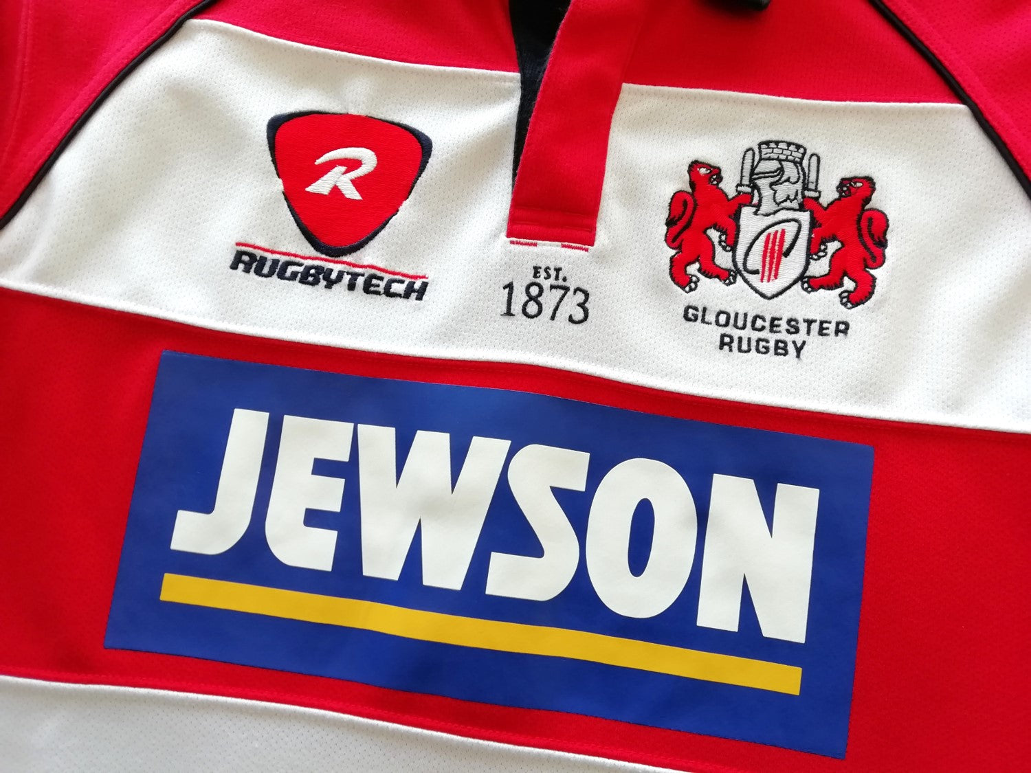 2009/10 Gloucester Home Rugby Shirt (S)