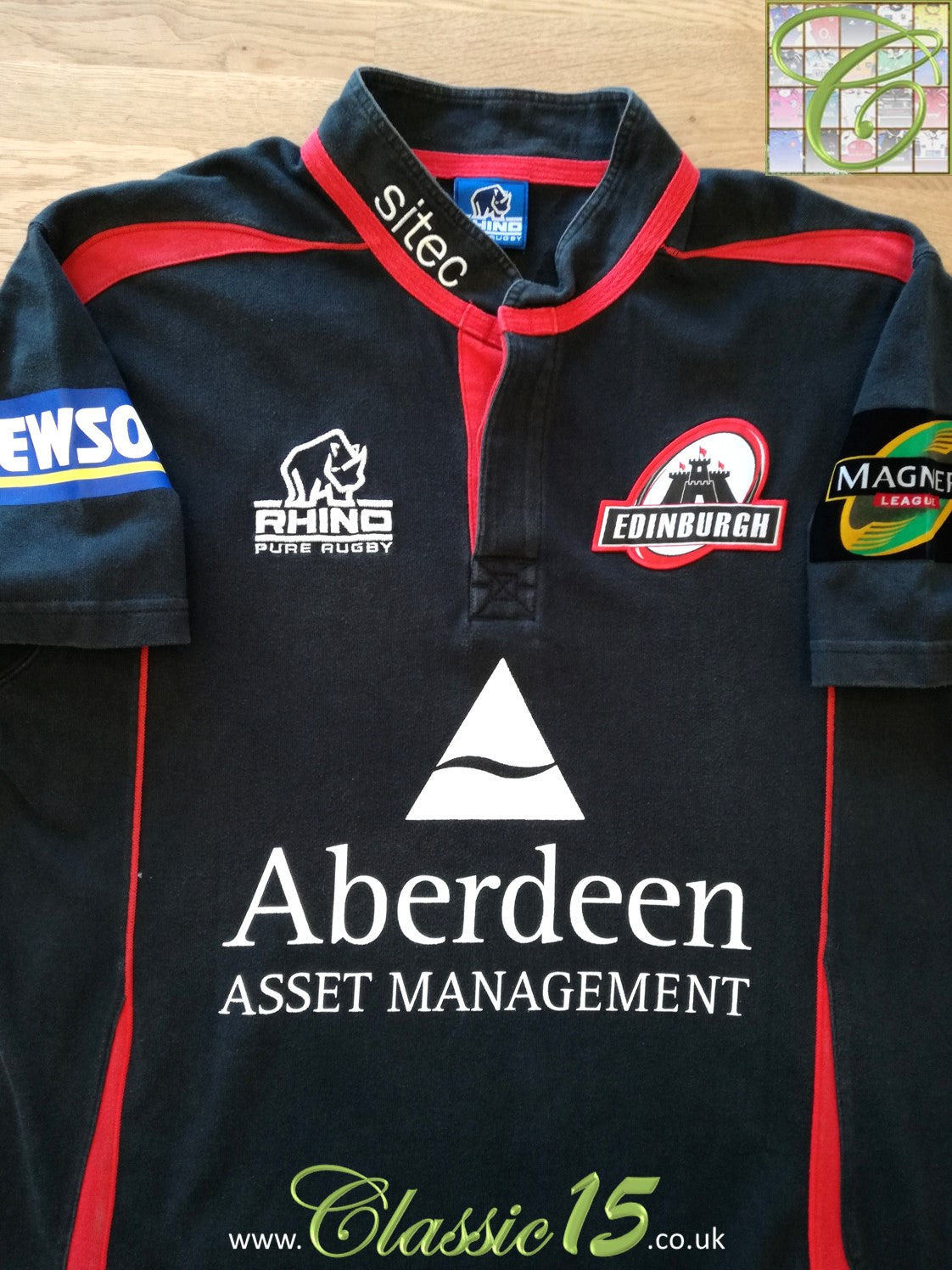 2008/09 Edinburgh Home Magners League Rugby Shirt (L)