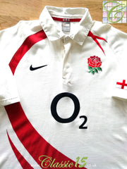 2007/08 England Home Rugby Shirt (S)