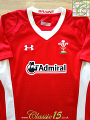 2011/12 Wales Home Pro-Fit Rugby Shirt (W) (S)