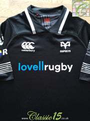 2017/18 Ospreys Home Vapodri+ Rugby Shirt (XXL)