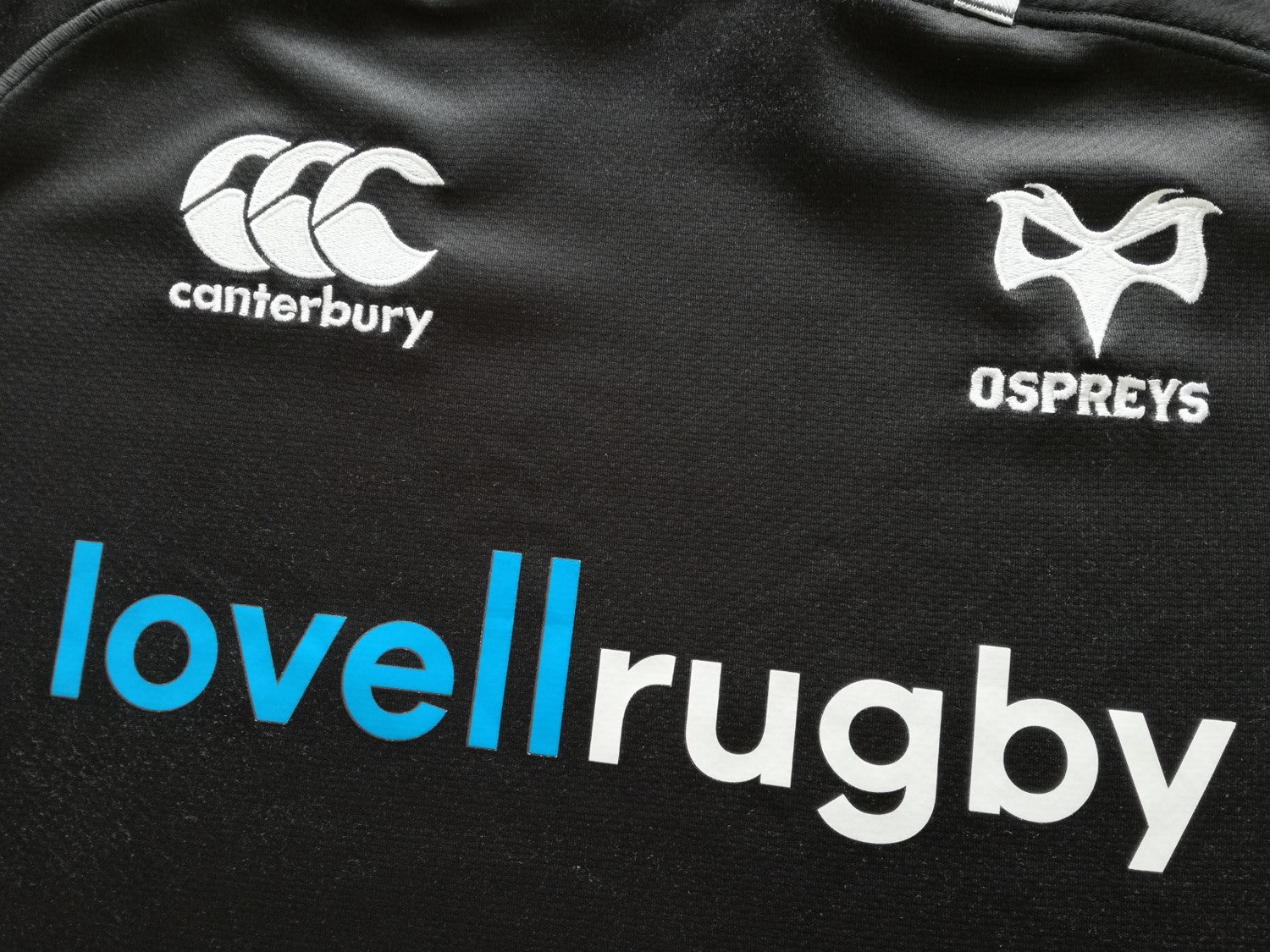 2017/18 Ospreys Home Vapodri+ Rugby Shirt (XXL)