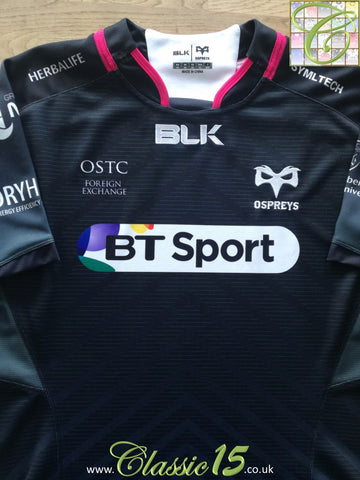 2015/16 Ospreys Home Rugby Shirt (XL)