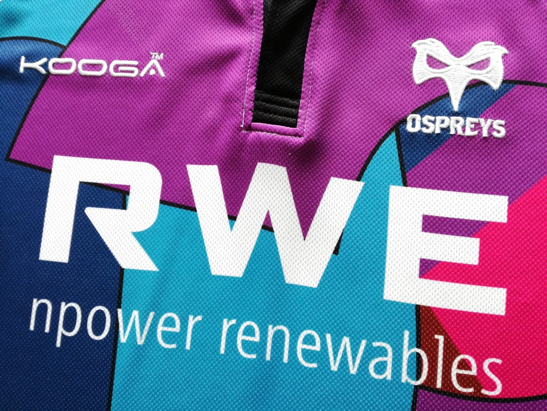 2010/11 Ospreys Rugby Training Shirt (XL)