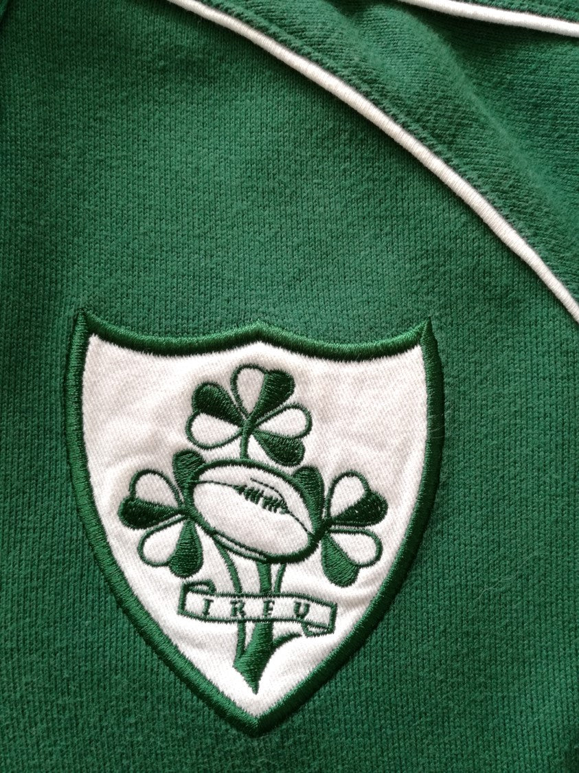 2007/08 Ireland Home Rugby Shirt. (L)