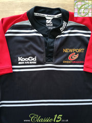 2006/07 Newport Gwent Dragons 3rd Rugby Shirt (XL)