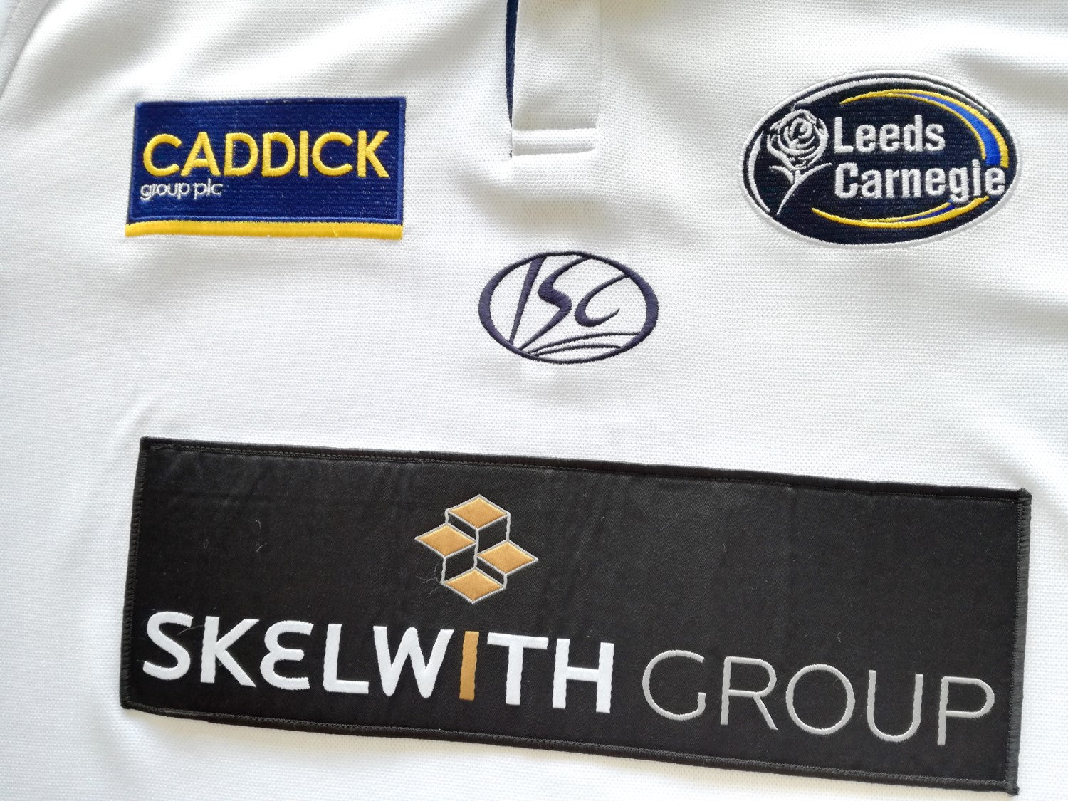 2010/11 Leeds Carnegie Away Rugby Shirt (S)