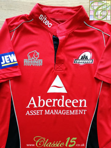 2009/10 Edinburgh Away Pro-Fit Rugby Shirt (XL)