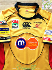 2009/10 Newport Gwent Dragons Away Rugby Shirt
