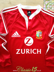 2005 British & Irish Lions Long Sleeve Rugby Shirt