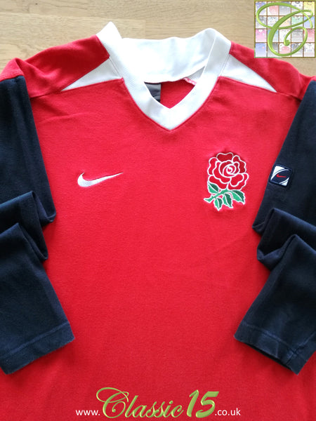 England rugby long sleeve training clearance top