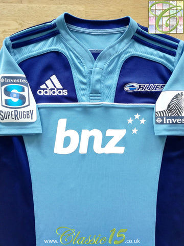 2011 Blues Home Super Rugby Shirt (L)
