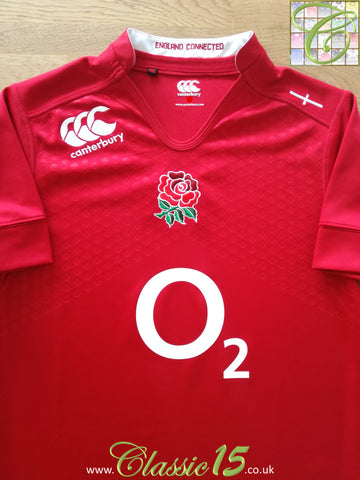 2014/15 England Away Vapodri Rugby Shirt (L)