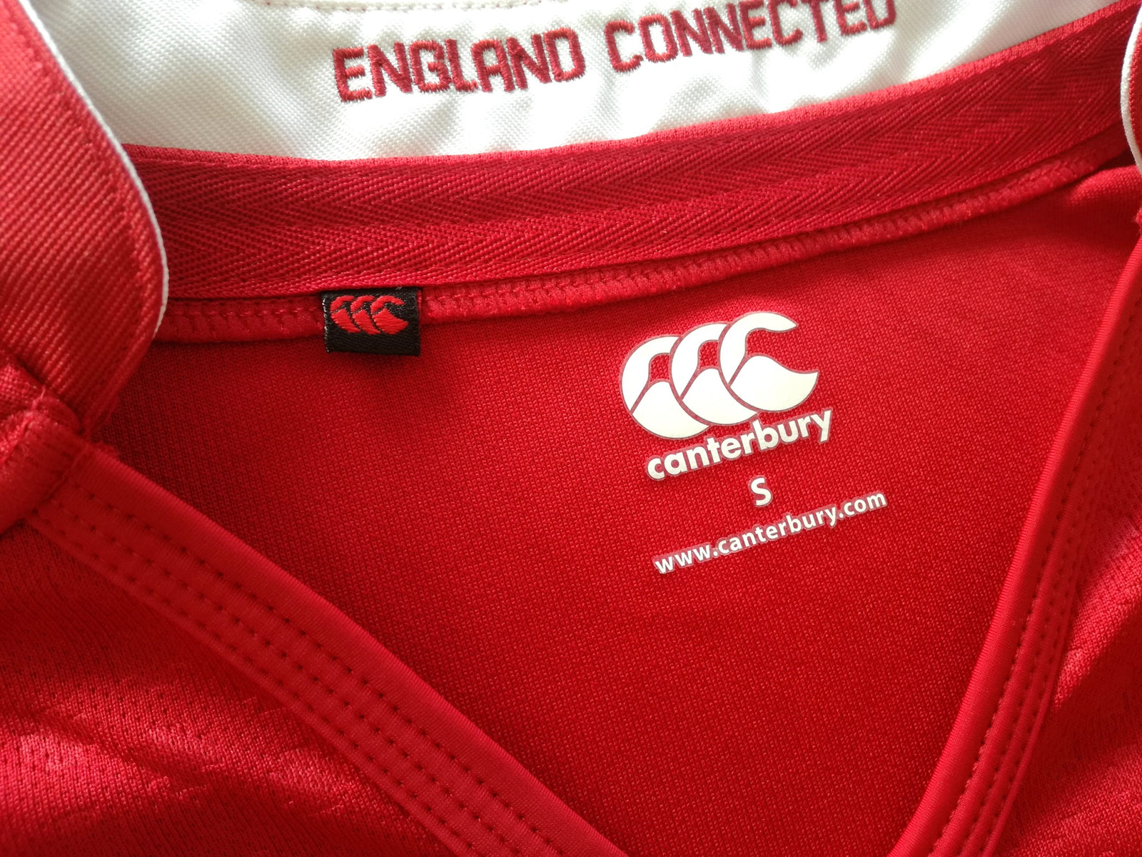 2014/15 England Away Vapodri Rugby Shirt (S)