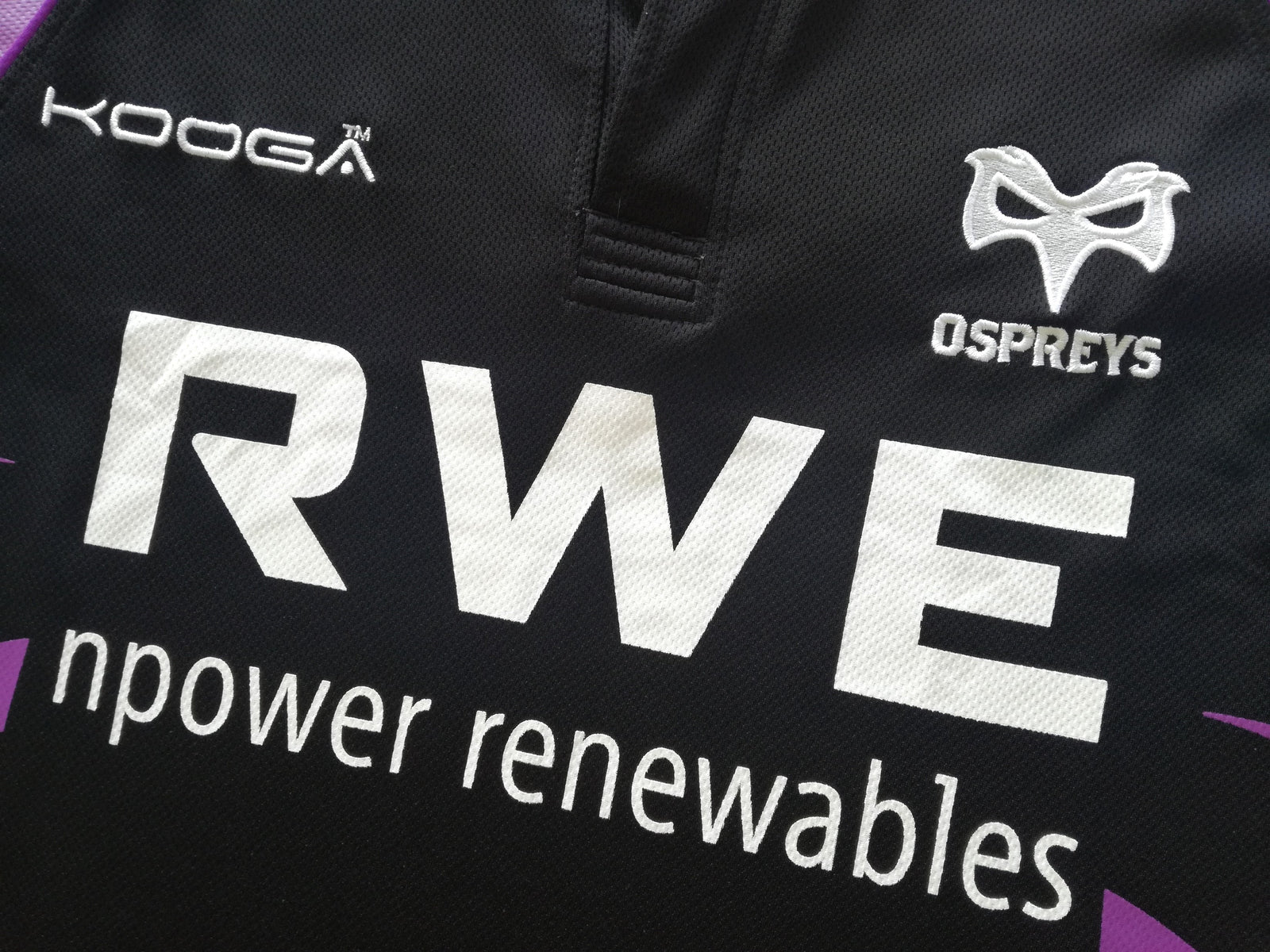 2010/11 Ospreys Home Rugby Shirt (S)
