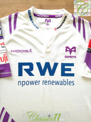 2010/11 Ospreys Away Rugby Shirt (XL)