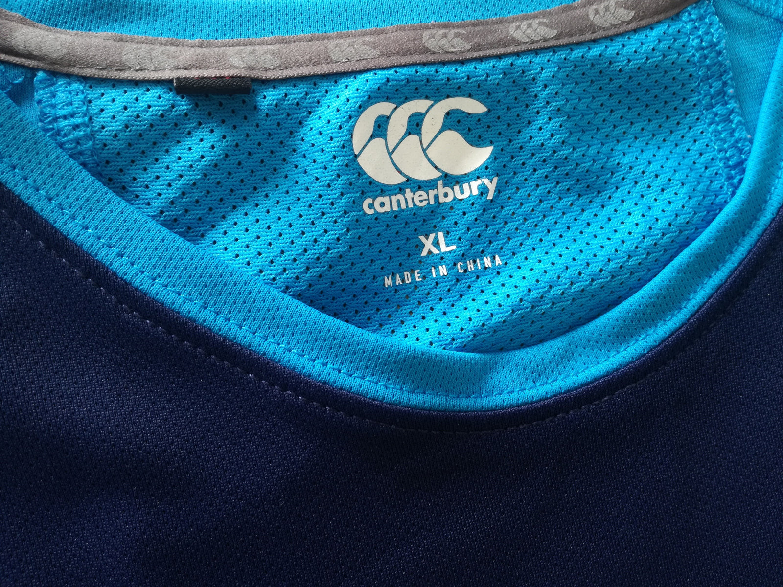 2015/16 England Rugby Training Shirt - Blue (XL)