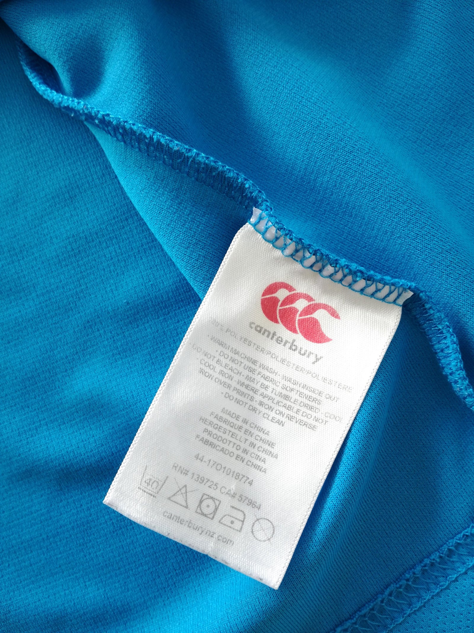 2015/16 England Rugby Training Shirt - Blue (XL)