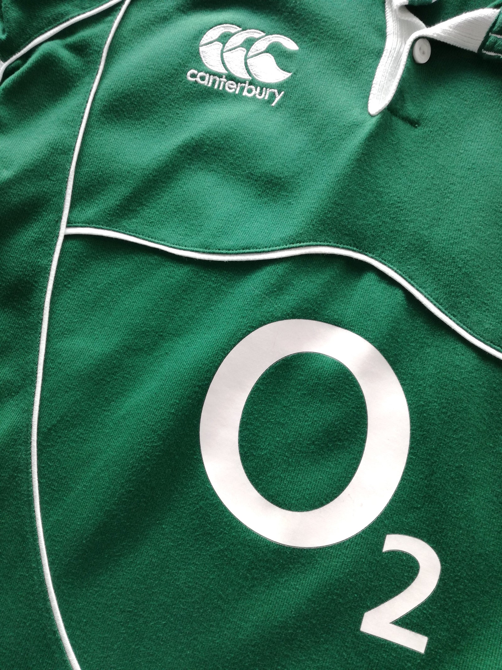 2007/08 Ireland Home Rugby Shirt. (L)