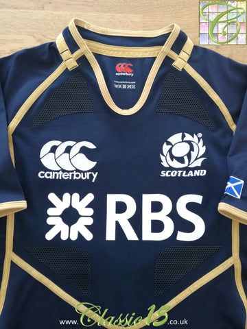 2011/12 Scotland Home Player Issue Rugby Shirt (M)