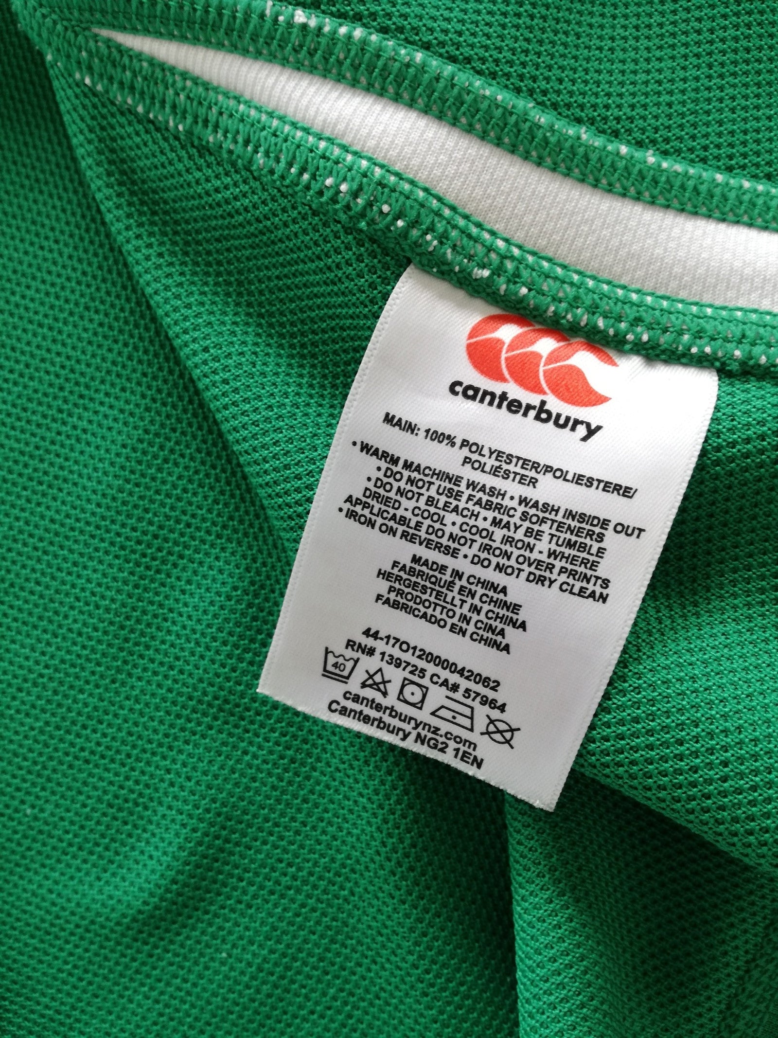 2019/20 Ireland Home Vapodri Rugby Shirt (XL)