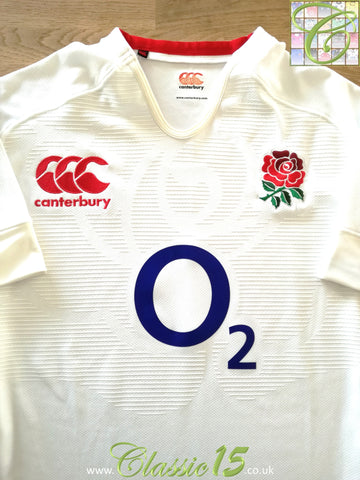2012/13 England Home Player Issue Rugby Shirt