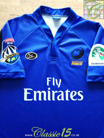 2006 Western Force Home Super14 Rugby Shirt (S)
