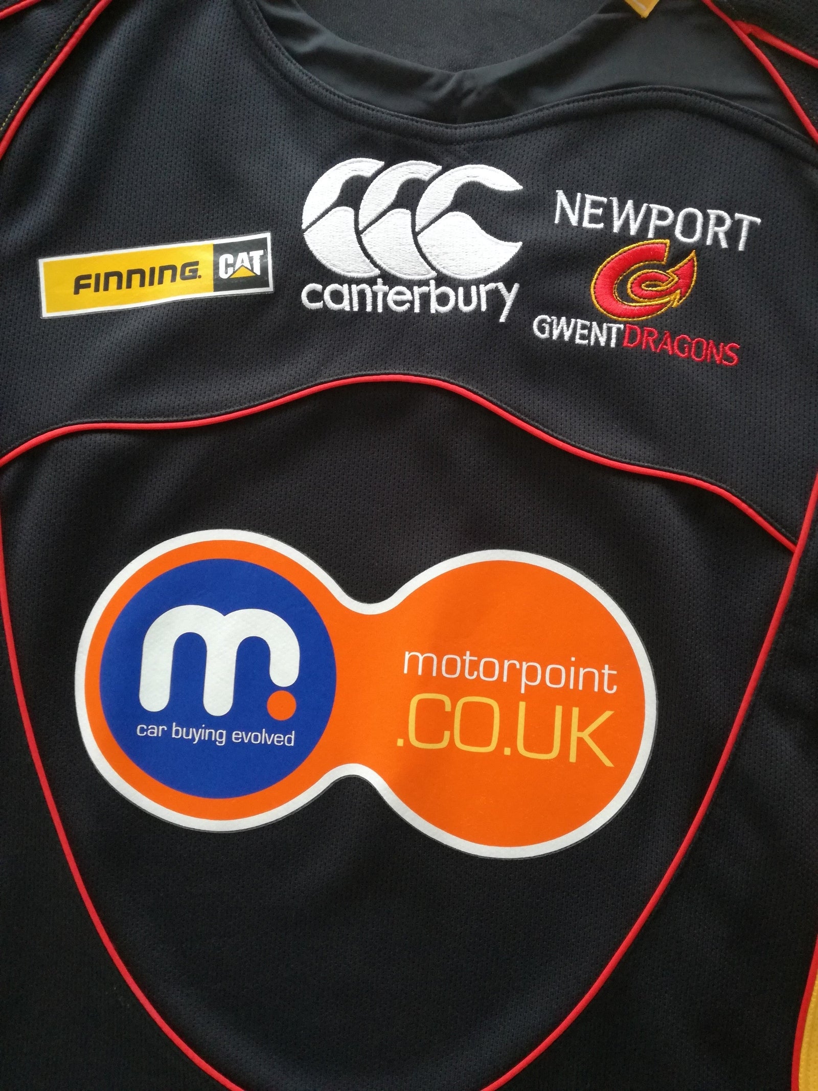 2008/09 Newport Gwent Dragons Home Rugby Shirt (S)