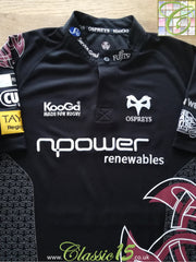 2008/09 Ospreys Home Rugby Shirt (S)